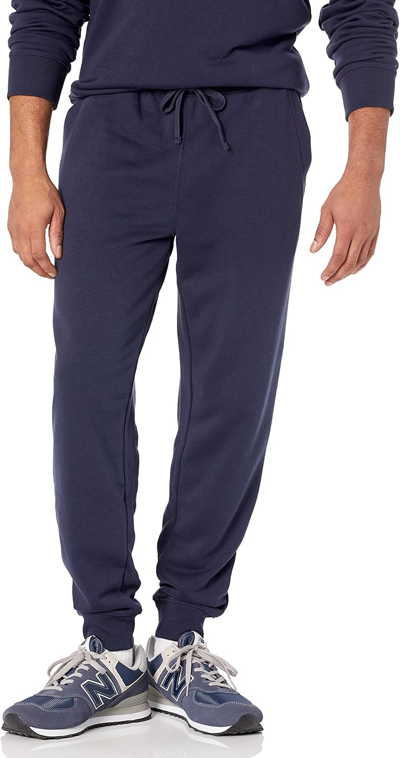 Men's Jogger Pants, Casual Relaxed Fit, Lightweight French Terry (Available in Big & Tall)