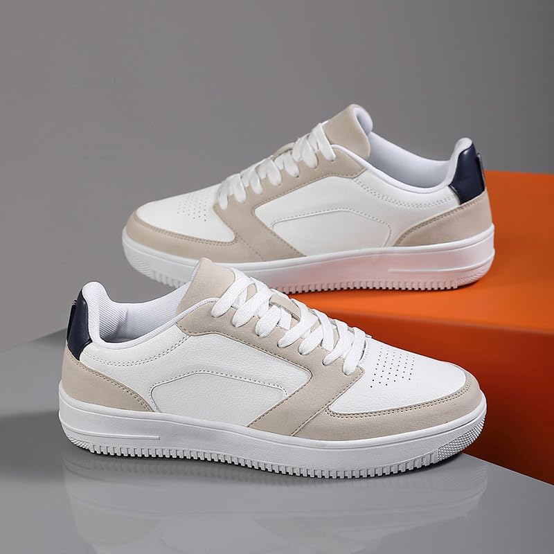 Low Top Skate Shoes for Men Anti-Slip Skateboard Shoes Comfortable & Durable Athletic Shoes and Casual Style for Outdoor Activities - Street Fashion Enthusiasts