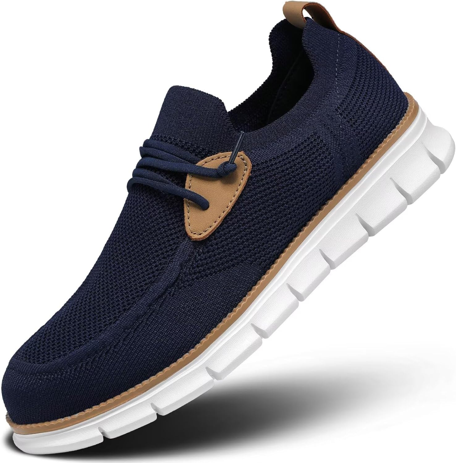 Mens Casual Loafers Shoes Slip On Fashion Walking Dress Sneakers Business Oxfords Work Lightweight Soft Sole Zapatos