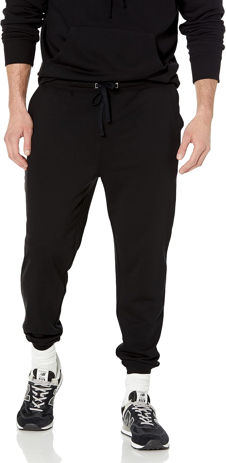 Men's Jogger Pants, Casual Relaxed Fit, Lightweight French Terry (Available in Big & Tall)