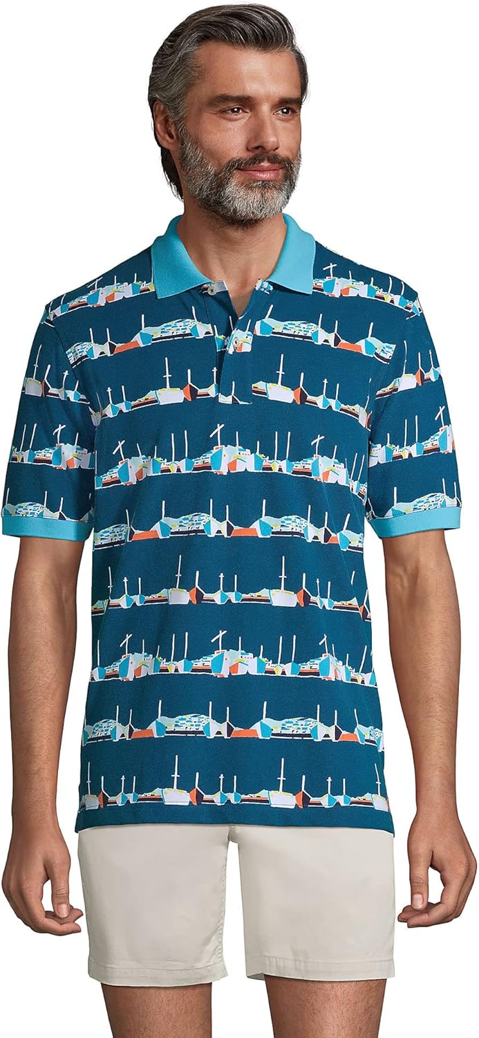 Men's Short Sleeve Comfort-First Mesh Polo Shirt